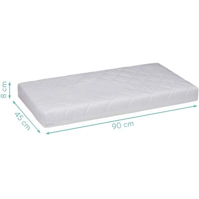 fillikid Matratze für Beistellbett 90x45 cm weiss fillikid Matratze für Beistellbett 90x45 cm weiss