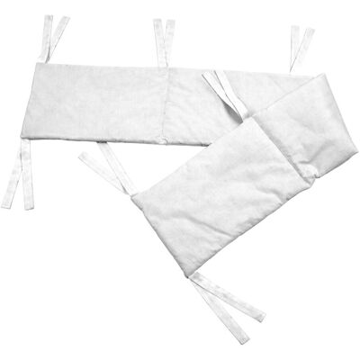 BORNINO HOME Nestchen für Beistellbett uni 26x170 cm weiss BORNINO HOME Nestchen für Beistellbett uni 26x170 cm weiss