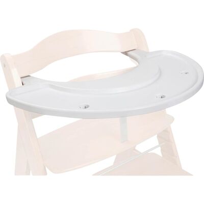 Hauck Alpha Spieltablett Weiß - Spiel Tray für Hochstühle Hauck Alpha Spieltablett Weiß - Spiel Tray für Hochstühle