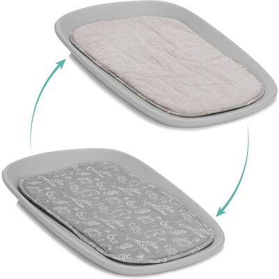 fillikid Topper für Wickelauflage grau fillikid Topper für Wickelauflage grau