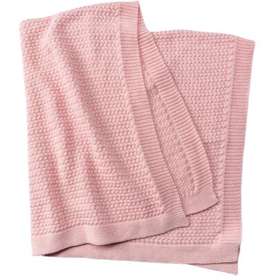 BORNINO HOME Babydecken-Set mit Häschen Greifling 80x100 cm pink BORNINO HOME Babydecken-Set mit Häschen Greifling 80x100 cm pink