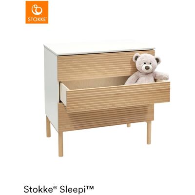 Stokke Bundle Kommode inkl. Wickelaufsatz Changer natur Stokke Bundle Kommode inkl. Wickelaufsatz Changer natur
