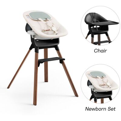Stokke Bundle Hochstuhl Bambus inkl. Newbornset schwarz Stokke Bundle Hochstuhl Bambus inkl. Newbornset schwarz