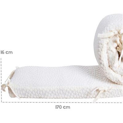 Baby Nest Bio-Baumwolle 170 Cm - Atmungsaktiv & Zertifiziert Baby Nest Bio-Baumwolle 170 Cm - Atmungsaktiv & Zertifiziert