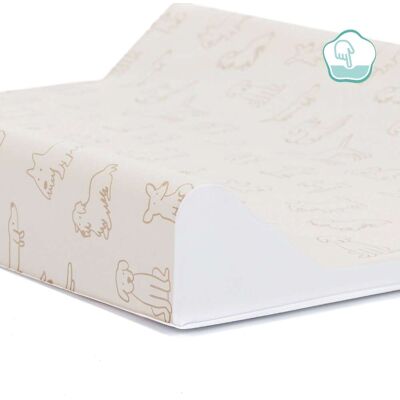 fillikid Keilwickelauflage 50x66 cm beige fillikid Keilwickelauflage 50x66 cm beige