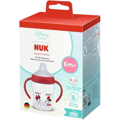 NUK Trinklernflasche Perfect Match 150 ml rot NUK Trinklernflasche Perfect Match 150 ml rot
