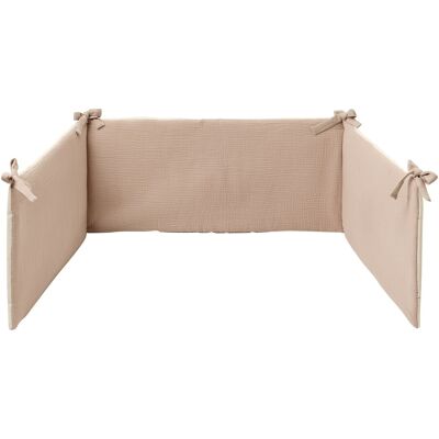 BORNINO HOME Wende-Nestchen Musselin 34x180 cm braun BORNINO HOME Wende-Nestchen Musselin 34x180 cm braun