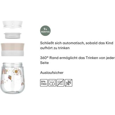 Mepal 360° Becher 300 ml mehrfarbig Mepal 360° Becher 300 ml mehrfarbig