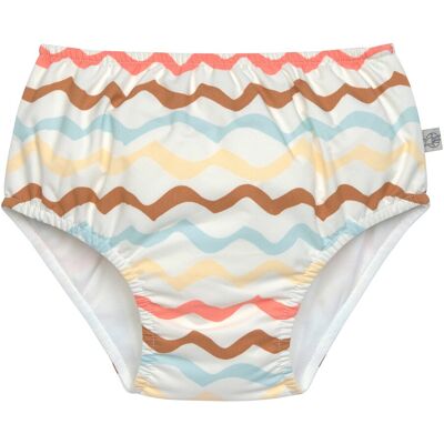 Lässig Badewindelhose Wellen natur mehrfarbig Lässig Badewindelhose Wellen natur mehrfarbig