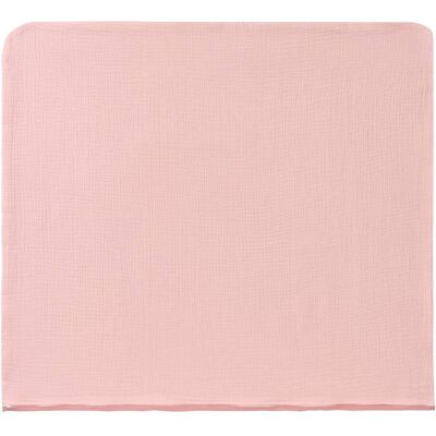 BORNINO HOME Wende-Bezug Wickelauflage Musselin 85x75 cm rosa BORNINO HOME Wende-Bezug Wickelauflage Musselin 85x75 cm rosa