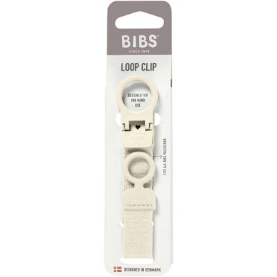 BIBS Schnullerband Loop Clip weiss BIBS Schnullerband Loop Clip weiss