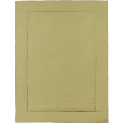 BORNINO HOME Wende-Krabbeldecke Musselin 100x150 cm gruen BORNINO HOME Wende-Krabbeldecke Musselin 100x150 cm gruen