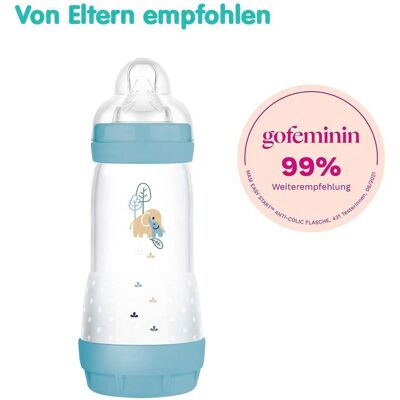 MAM Babyflasche Easy Start Anti-Kolik - 320 ml, Blau MAM Babyflasche Easy Start Anti-Kolik - 320 ml, Blau