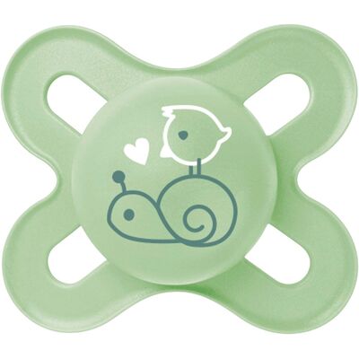 MAM Start Pure Silikon-Nuckel - 2er-Set, Baby 0-2 Monate MAM Start Pure Silikon-Nuckel - 2er-Set, Baby 0-2 Monate