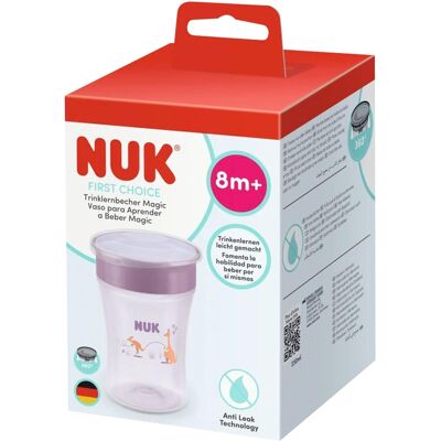 NUK Trinklernbecher Magic Cup 230ml lila NUK Trinklernbecher Magic Cup 230ml lila