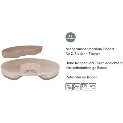 Mepal Kinderteller Fächer mehrfarbig Mepal Kinderteller Fächer mehrfarbig