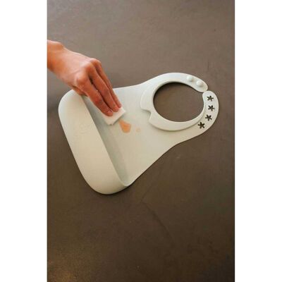 Stokke Lätzchen mit Auffangschale tuerkis Stokke Lätzchen mit Auffangschale tuerkis
