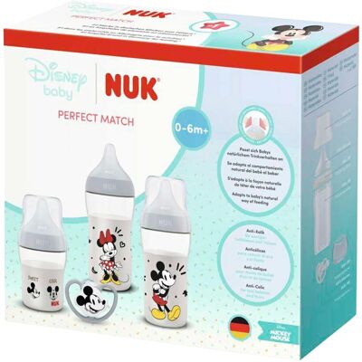 NUK 4-tlg.Set Perfect Match, 0-6M mehrfarbig NUK 4-tlg.Set Perfect Match, 0-6M mehrfarbig