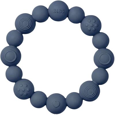 BIBS Beißring Silikon blau BIBS Beißring Silikon blau