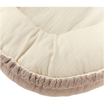 BORNINO HOME Kuschelnest Musselin 80x55 cm braun BORNINO HOME Kuschelnest Musselin 80x55 cm braun