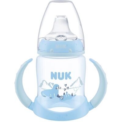 NUK Trinklernflasche First Choice, 150ml hellblau NUK Trinklernflasche First Choice, 150ml hellblau
