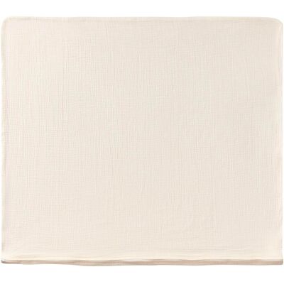 BORNINO HOME Wende-Bezug Wickelauflage Musselin 85x75 cm braun BORNINO HOME Wende-Bezug Wickelauflage Musselin 85x75 cm braun