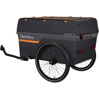 Qeridoo Fahrradanhänger Qubee XL Grey grau Qeridoo Fahrradanhänger Qubee XL Grey grau