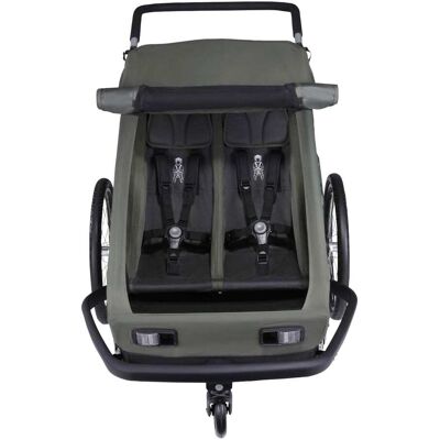CROOZER Fahrradanhänger Ellma gruen CROOZER Fahrradanhänger Ellma gruen