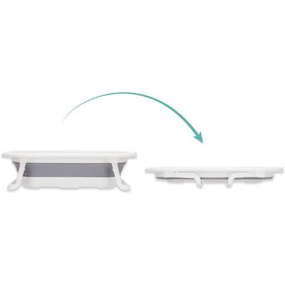 fillikid Badewanne faltbar Orka grau weiss fillikid Badewanne faltbar Orka grau weiss