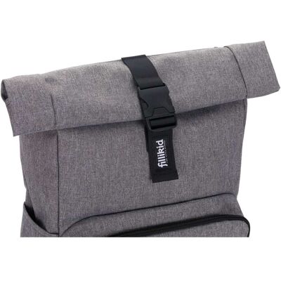 fillikid Wickelrucksack Rolltop Tokio grau fillikid Wickelrucksack Rolltop Tokio grau