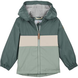 Killtec Regenjacke mit Kapuze Colorblock gruen Killtec Regenjacke mit Kapuze Colorblock gruen