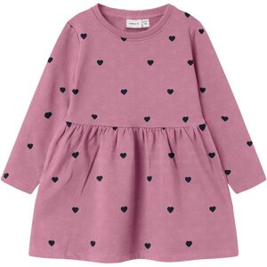 name it Sweatkleid Herzen rosa name it Sweatkleid Herzen rosa