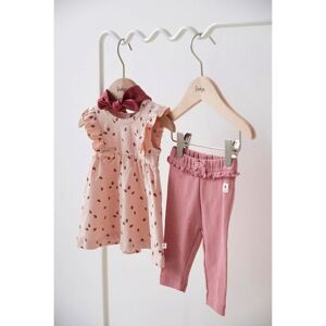 Feetje Kleid mit Flügelarm Marienkäfer Rüschen rosa rot Feetje Kleid mit Flügelarm Marienkäfer Rüschen rosa rot