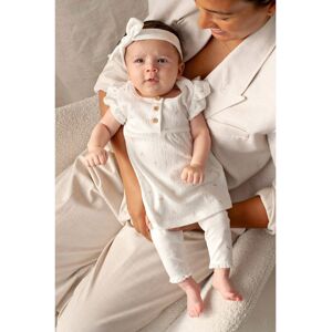 Feetje Kleid mit Flügelarm Blumen gekreppt natur rosa Feetje Kleid mit Flügelarm Blumen gekreppt natur rosa