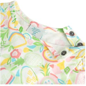 BOBOLI Kleid kurzarm Ananas mehrfarbig BOBOLI Kleid kurzarm Ananas mehrfarbig