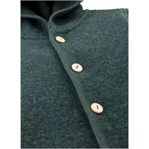 Bornino Wollfleece-Overall mit Klappbündchen aus Merinowolle gruen Bornino Wollfleece-Overall mit Klappbündchen aus Merinowolle gruen
