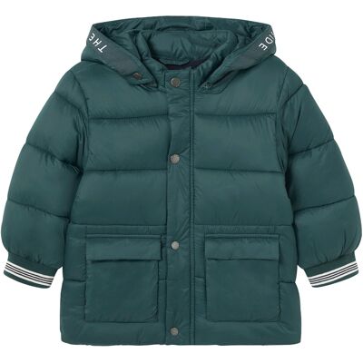 Mayoral Steppjacke mit Kapuze gruen Mayoral Steppjacke mit Kapuze gruen