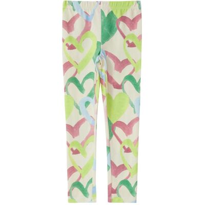 s.Oliver Leggings Herzen natur mehrfarbig s.Oliver Leggings Herzen natur mehrfarbig