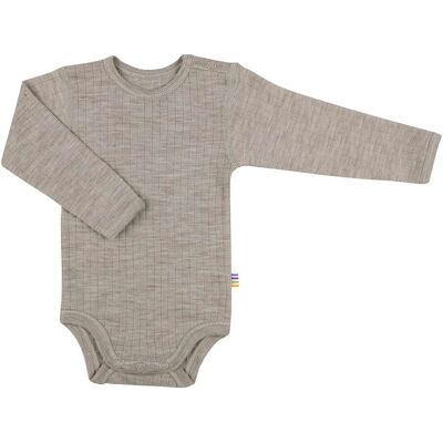 Joha Woll-Body langarm Rippqualität beige Joha Woll-Body langarm Rippqualität beige