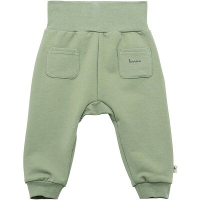 Bornino Jogginghose mit Po-Applikation Tiger gruen Bornino Jogginghose mit Po-Applikation Tiger gruen