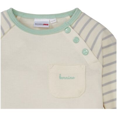 Bornino Raglanshirt Elefant natur Bornino Raglanshirt Elefant natur
