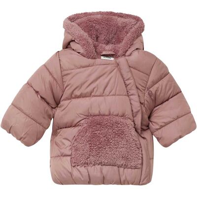 s.Oliver Steppjacke mit Kapuze und Plüschfutter rosa s.Oliver Steppjacke mit Kapuze und Plüschfutter rosa