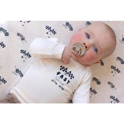 Feetje Shirt langarm Rennstrecke natur Feetje Shirt langarm Rennstrecke natur