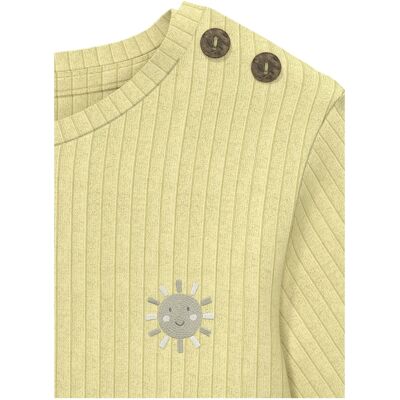 s.Oliver Shirt langarm Sonne Rippqualität gelb s.Oliver Shirt langarm Sonne Rippqualität gelb
