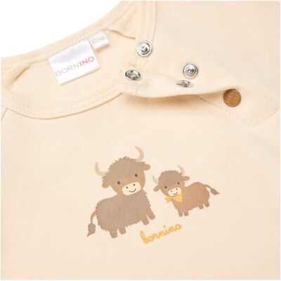 Bornino Raglanshirt langarm Rinder natur Bornino Raglanshirt langarm Rinder natur