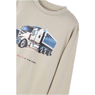 Mayoral Shirt langarm Truck beige Mayoral Shirt langarm Truck beige