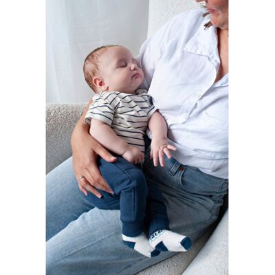 Feetje T-Shirt Ringel natur blau Feetje T-Shirt Ringel natur blau