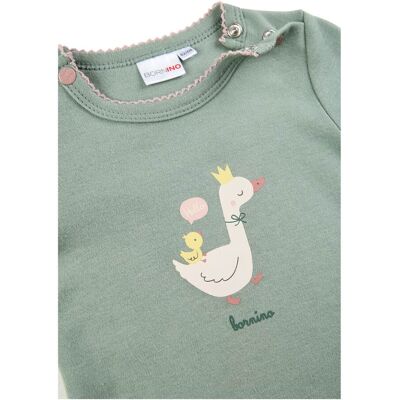 Bornino T-Shirt Gans gruen Bornino T-Shirt Gans gruen