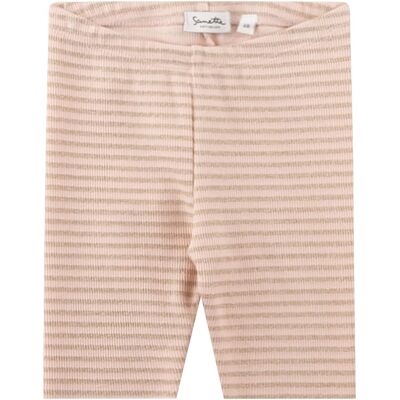 Sanetta Leggings Glitzer-Ringel rosa gold Sanetta Leggings Glitzer-Ringel rosa gold