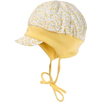 Maximo Ballonmütze mit UV-Schutz Blumen mehrfarbig Maximo Ballonmütze mit UV-Schutz Blumen mehrfarbig